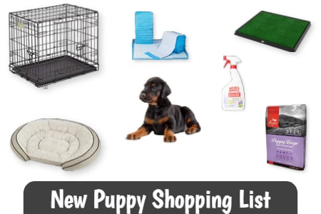 New Puppy Shopping List